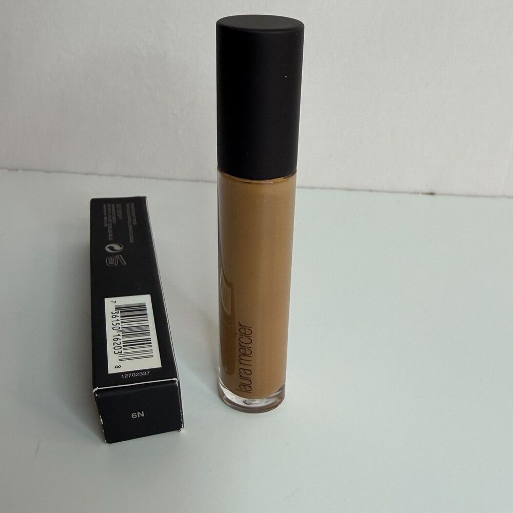 Cocoa | 6N Laura Mercier Flawless Fusion Ultra-Longwear Concealer 0.23 oz NIB